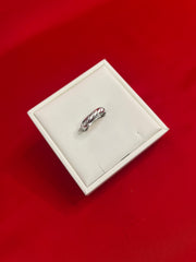 Men Silver Band (Size 10) MR10