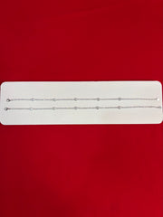 Pure Silver Adjustable Anklets (WA157)