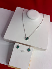 Pure Silver Pendant Set (WN248)
