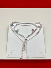 Adjustable Silver Anklets