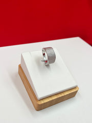 Silver Iced Band size 11 (MR145)