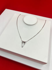 Pure Silver “V” Pendant Necklace