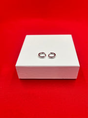 Mini Pure Silver Hoops