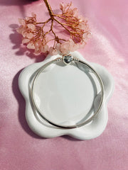 Pandora Logo Heart Clasp Bangle