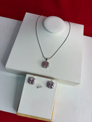 Pure Silver Pendant Set (WN241)