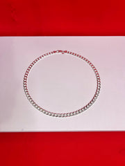 Cuban Pure Silver Chain 20” Sc102