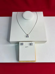 Pure Silver Pendant Set (WN235)