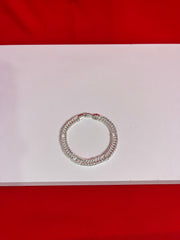 Men Pure Silver Bracelet Mb38