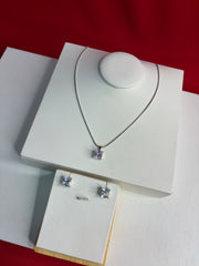 Pure Silver Pendant Set (WN235)