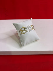 Pure Silver Bangle Pair 2.8 (SB85)