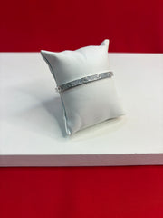 Women’s Pure Silver Bangle Bracelet (SB128)