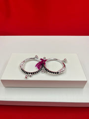 Pure Silver Baby Kangan 1.5 inch