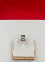 Men Silver Ring Size 9