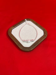 Fancy Pure Silver Bracelet