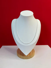 Pure Silver Chain 18” (Gk78)