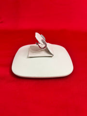 Pure Silver Hoops Earrings (HE43)