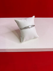 Women’s Pure Silver Bangle Bracelet (SB112)