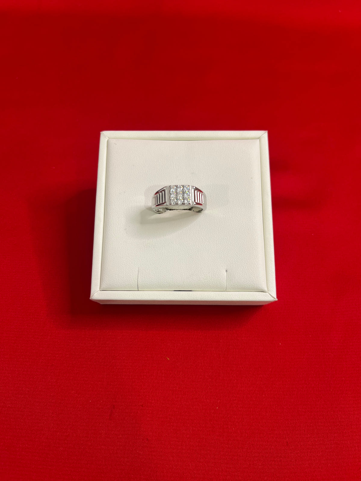 Men Silver Band (Size 11) MR122