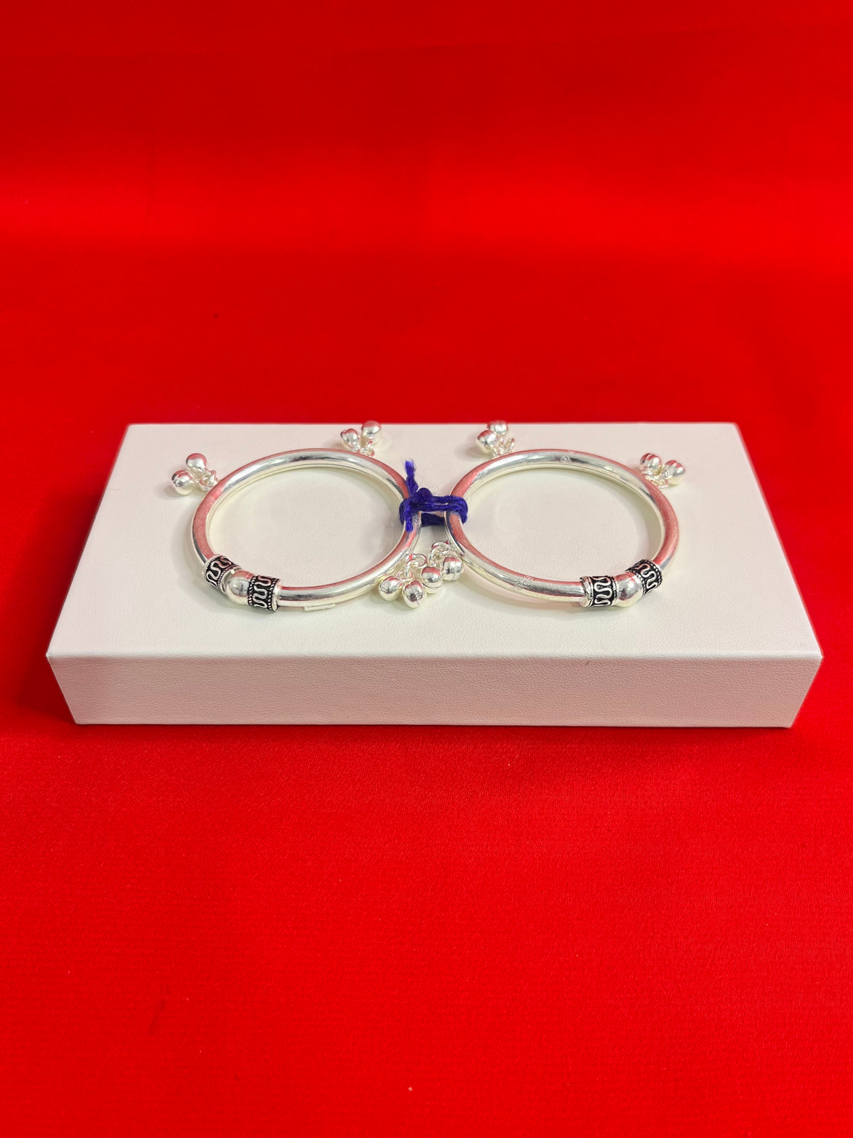 Pure Silver Baby Kangan 1.6 size