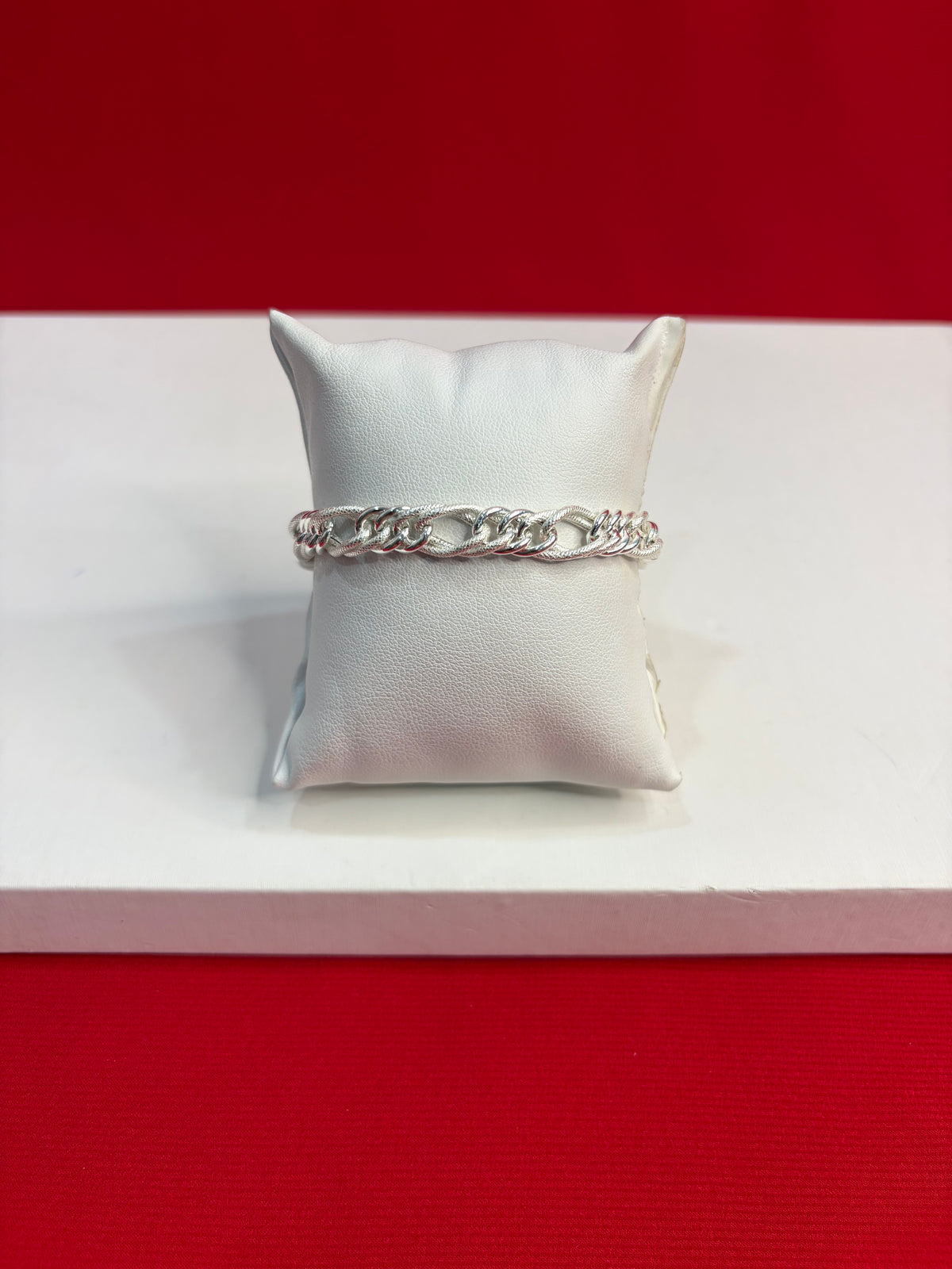 Men Pure Silver Bracelet (MB151)