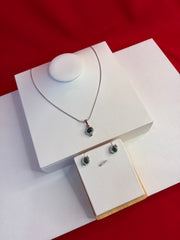 Pure Silver Pendant Set (WN215)