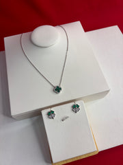 Pure Silver Pendant Set (WN249)
