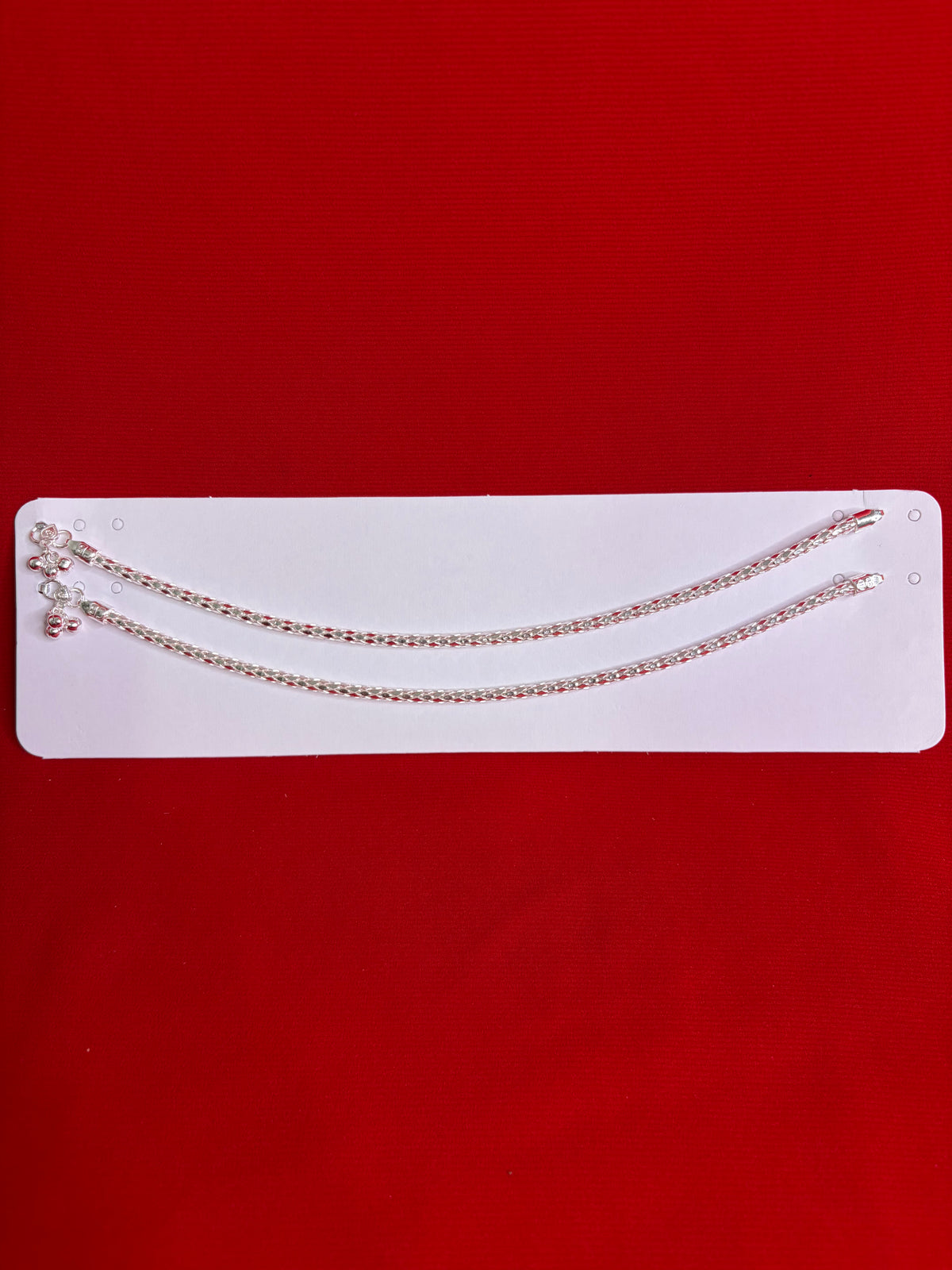 Pure Silver Anklets (WA140)