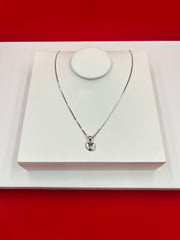Heart Sparkle Pendant Necklace