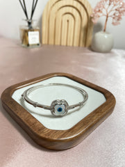 Evil Eye Bangle Bracelet