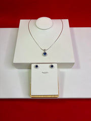 Pure Silver Pendant Set (WN159)