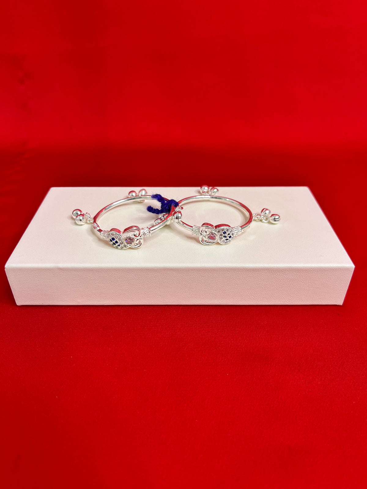 Pure Silver Kids Kangan 1.4