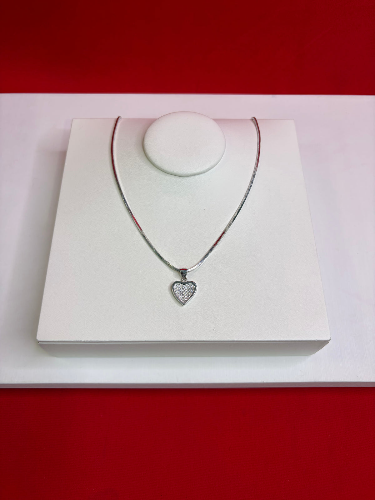 Pure Silver Pendant Necklace (WN124)
