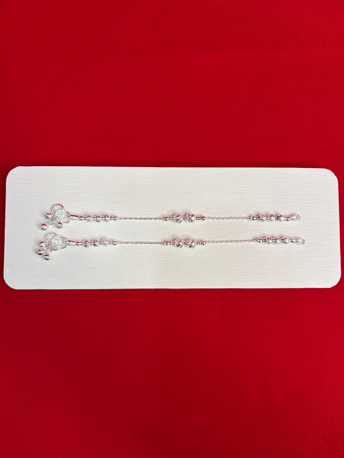 Pure Silver Kids Anklets (6.5 Inch) (KA130)