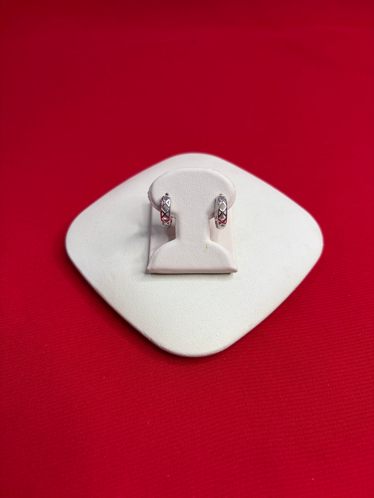Pure Silver Hoops Earrings (HE110)