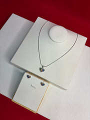 Pure Silver Pendant Set (WN194)
