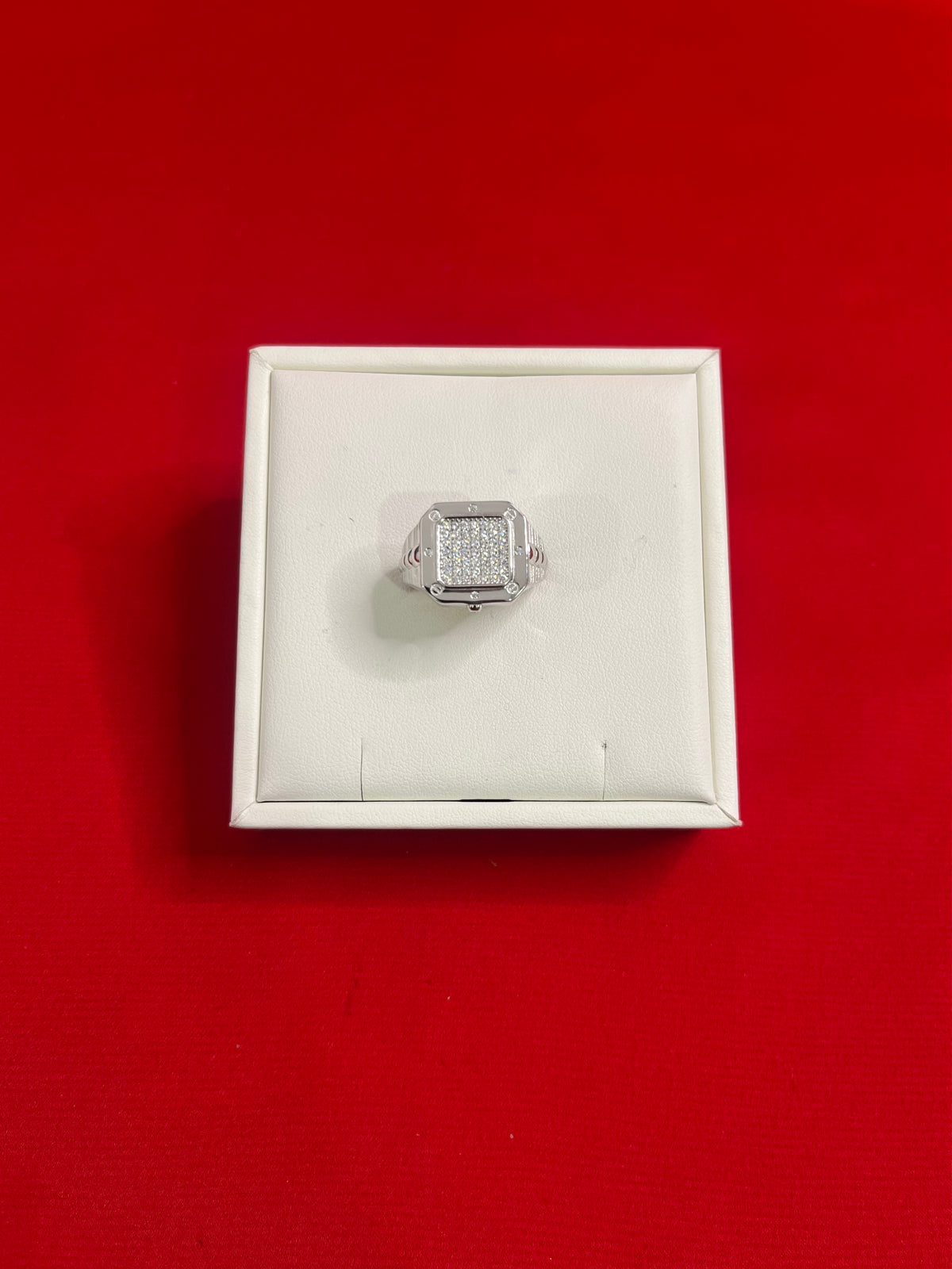 Men Silver Ring (Size 9) MR33