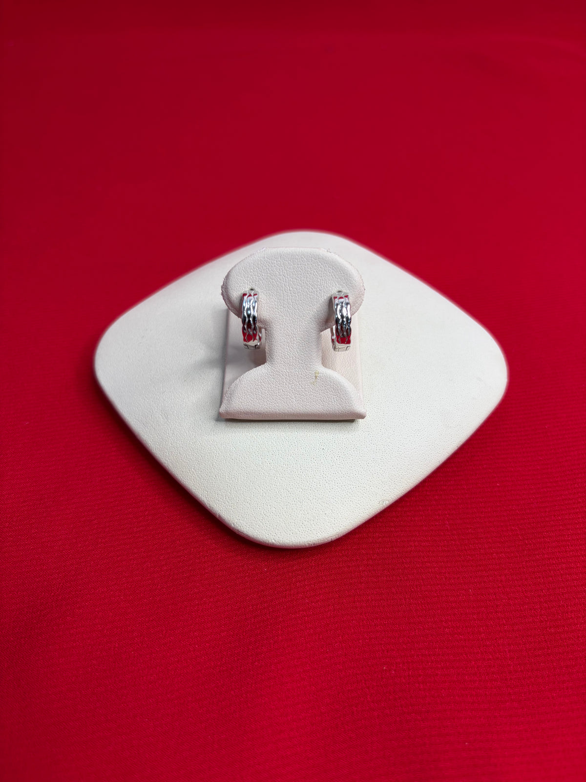Pure Silver Hoops Earrings (HE99)
