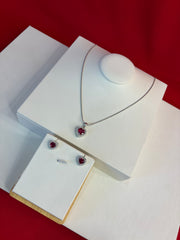 Pure Silver Pendant Set (WN213)
