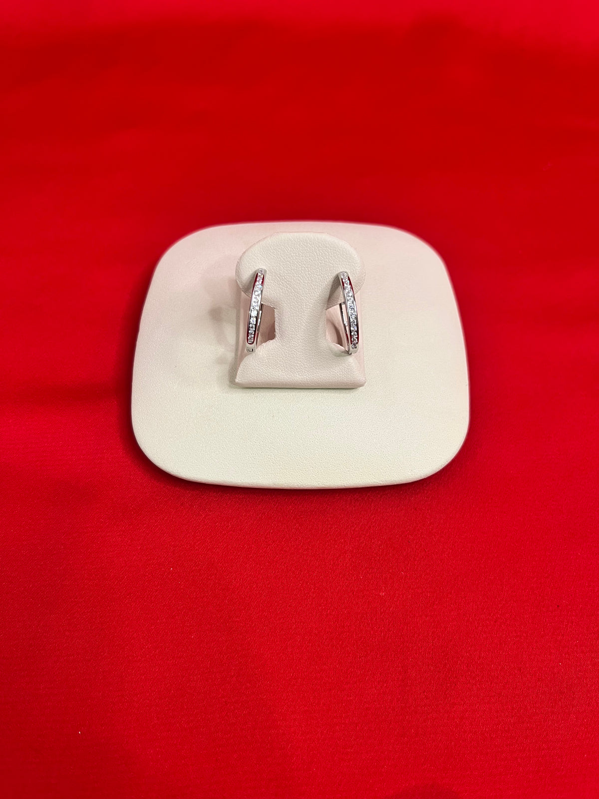 Pure Silver Hoops Earrings (HE34)