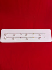 Pure Silver Anklets (9 inch) (KA92)