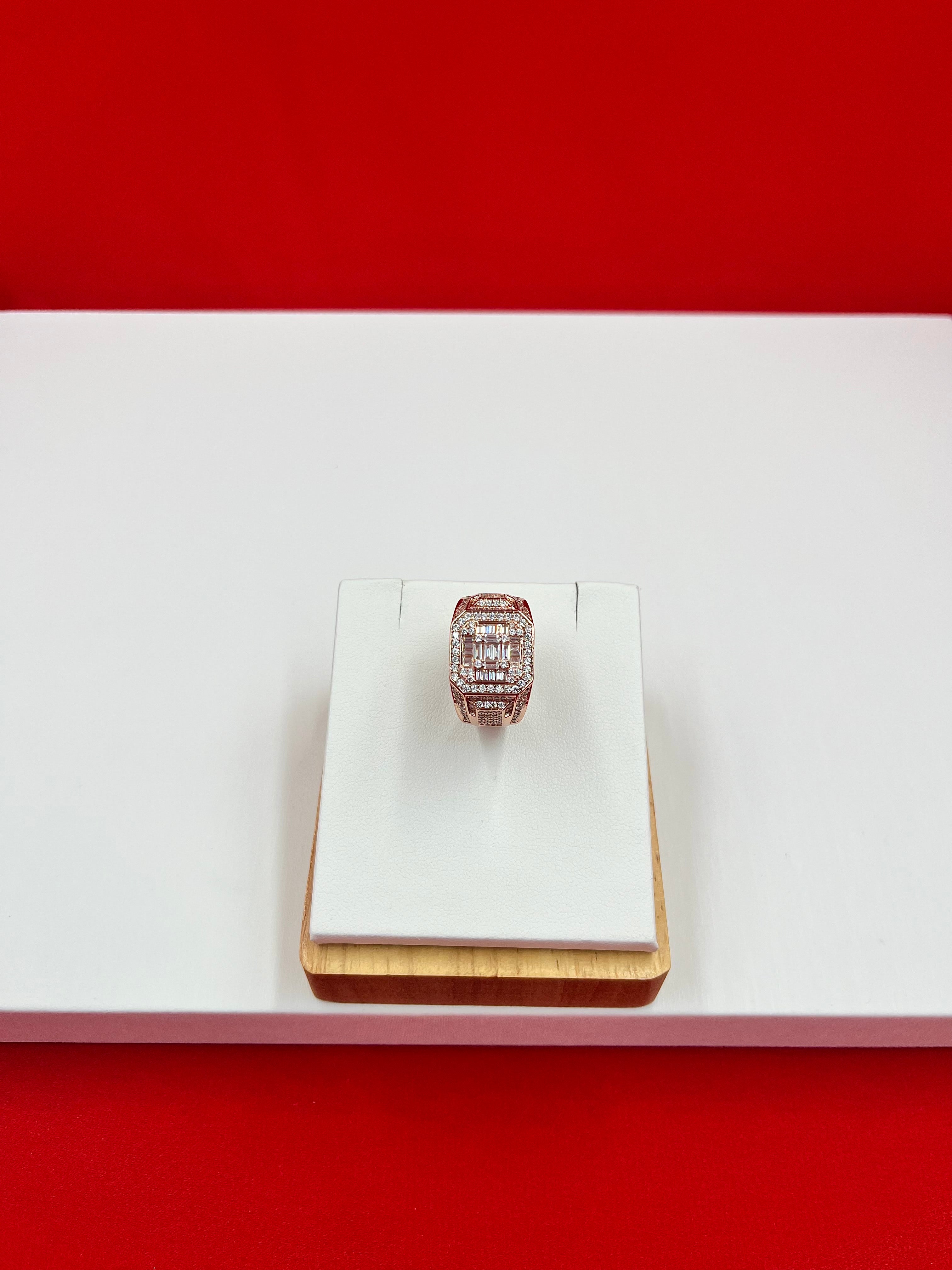 Men Iced out Ring size 11