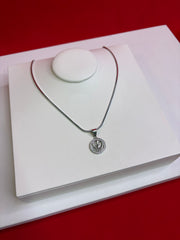 Pure Silver Khanda Sahib Pendant (WN128)