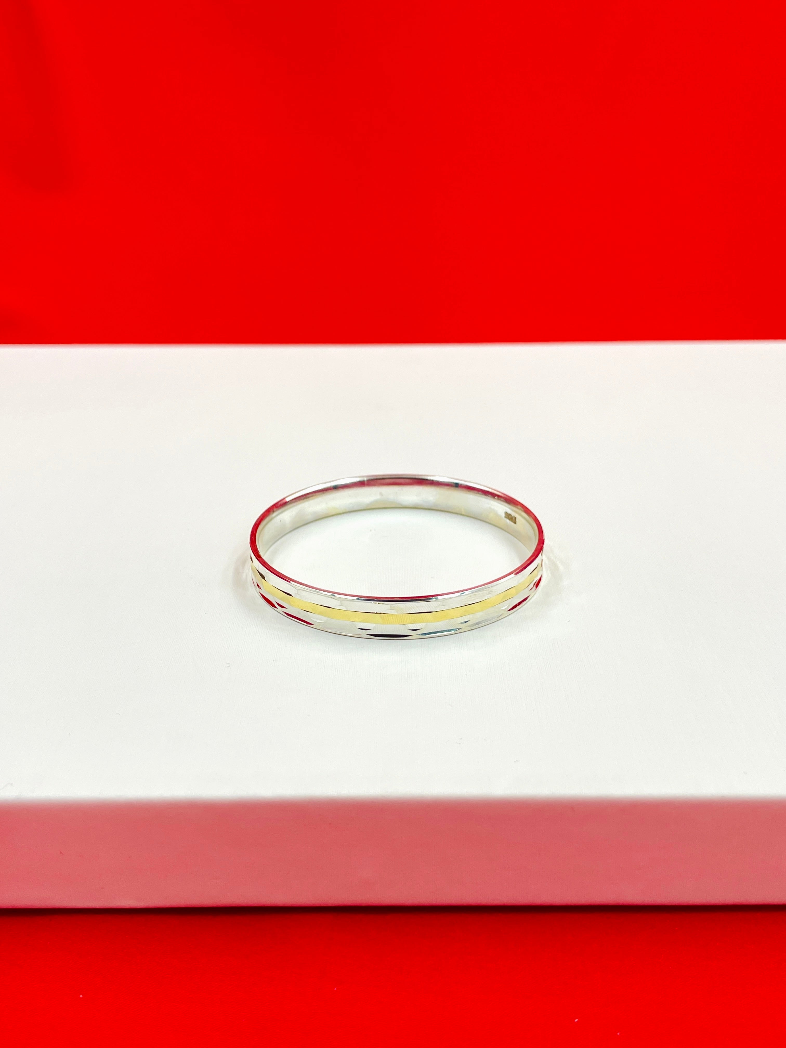 Pure Silver kids Kada 2.2