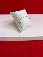 Pure Silver Charm Bracelet (WB131)