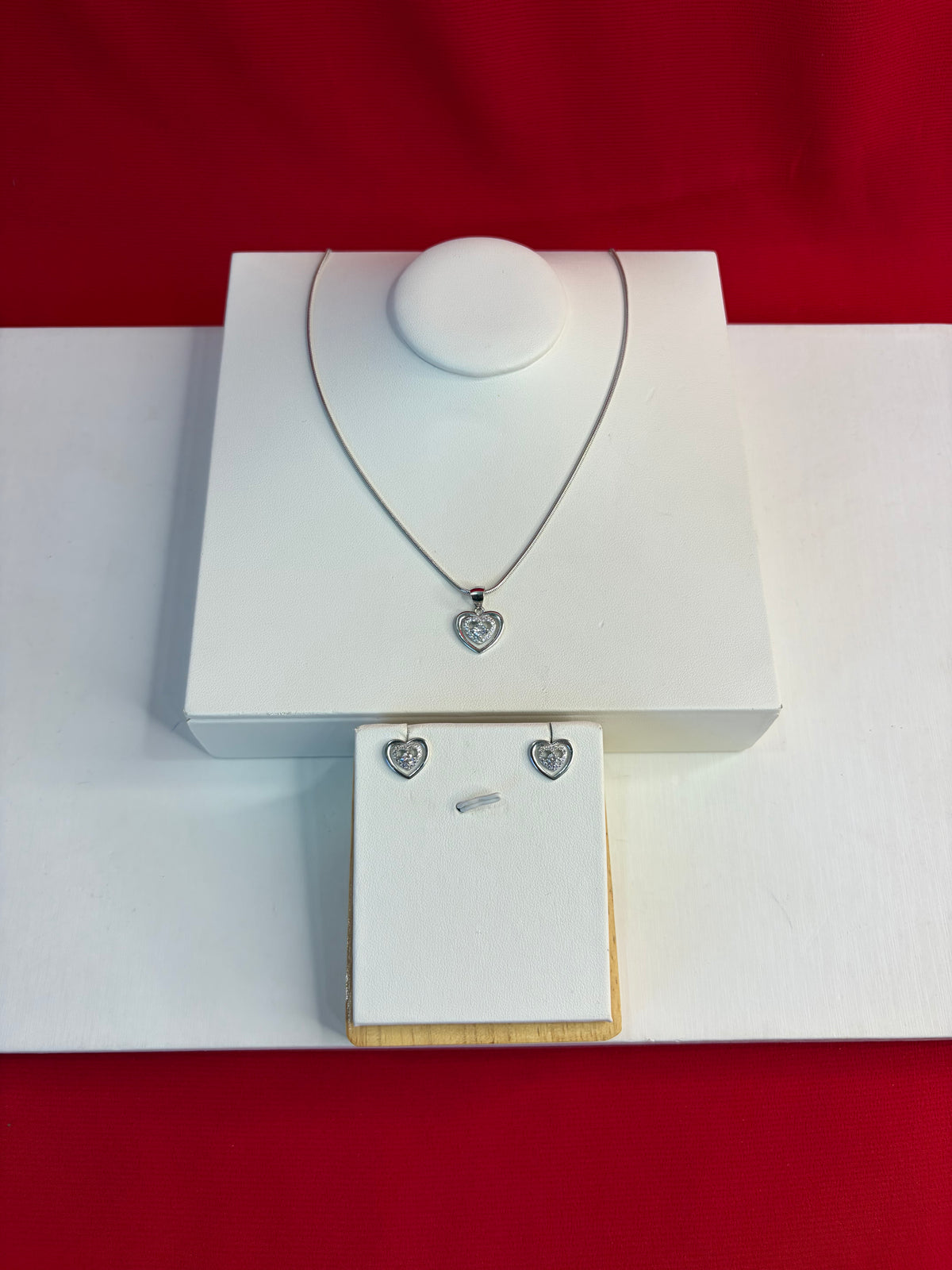 Pure Silver Pendant Set (WN229)