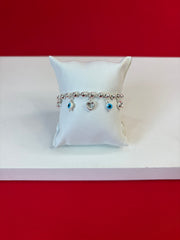 Fancy Pure Silver Bracelet (WB136)
