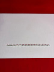 Men Pure Silver Bracelet (MB98)