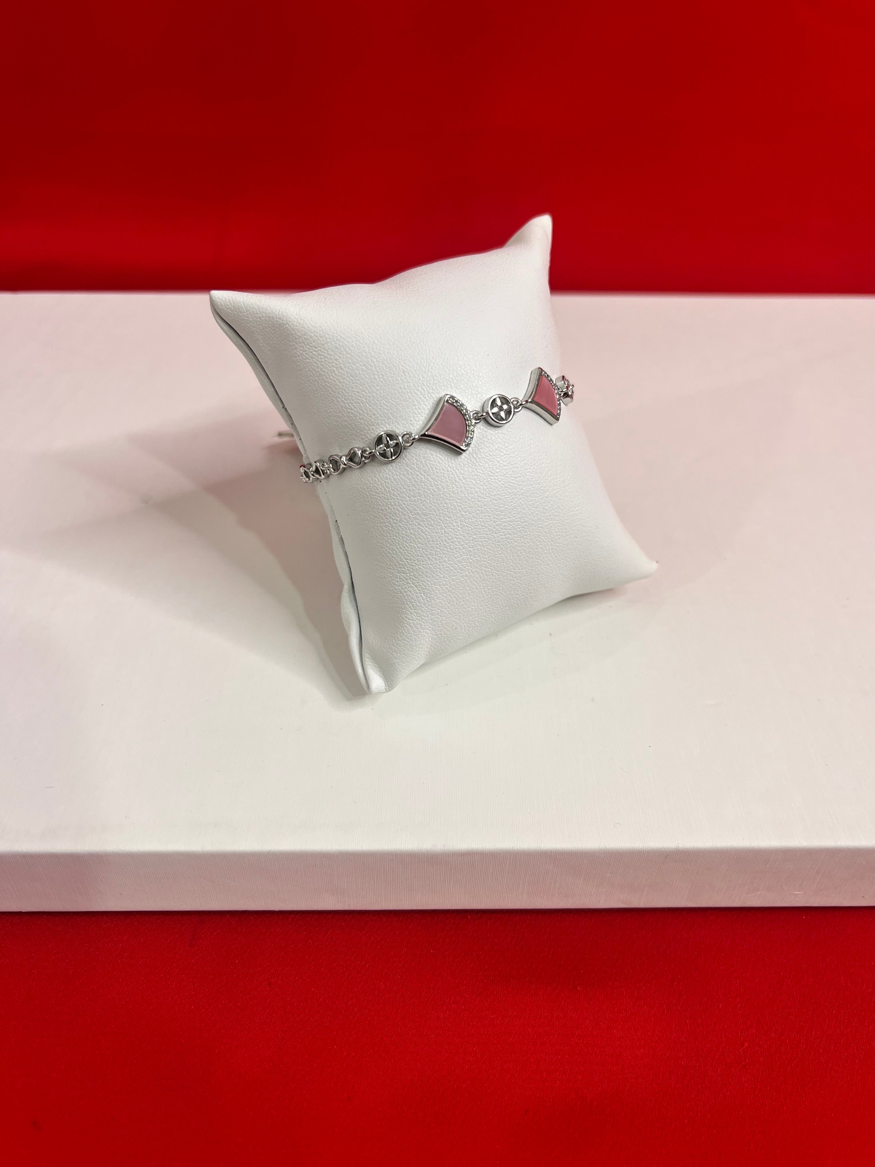 Fancy Pure Italian Silver Bracelet