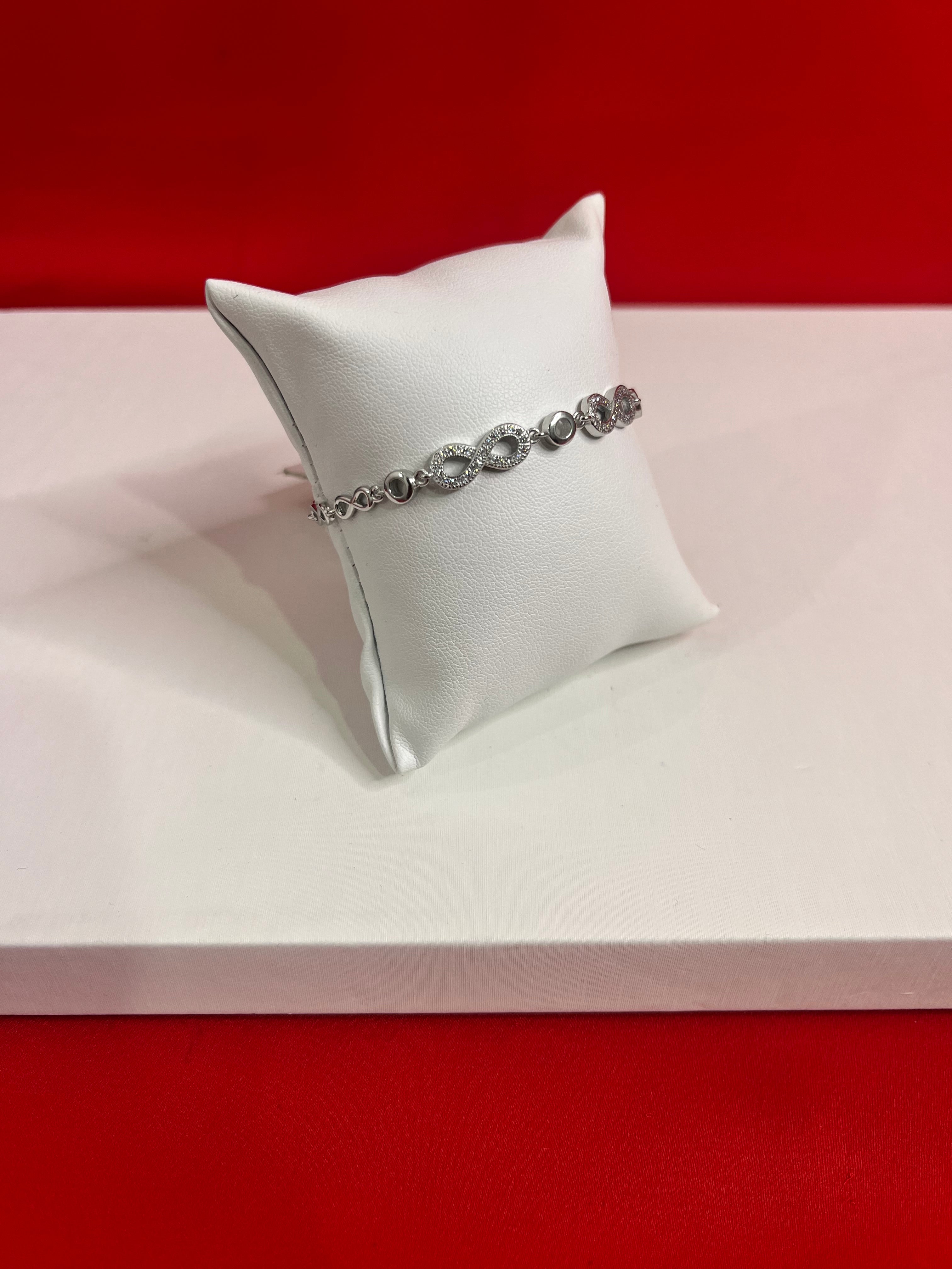 Fancy Pure Italian Silver Bracelet