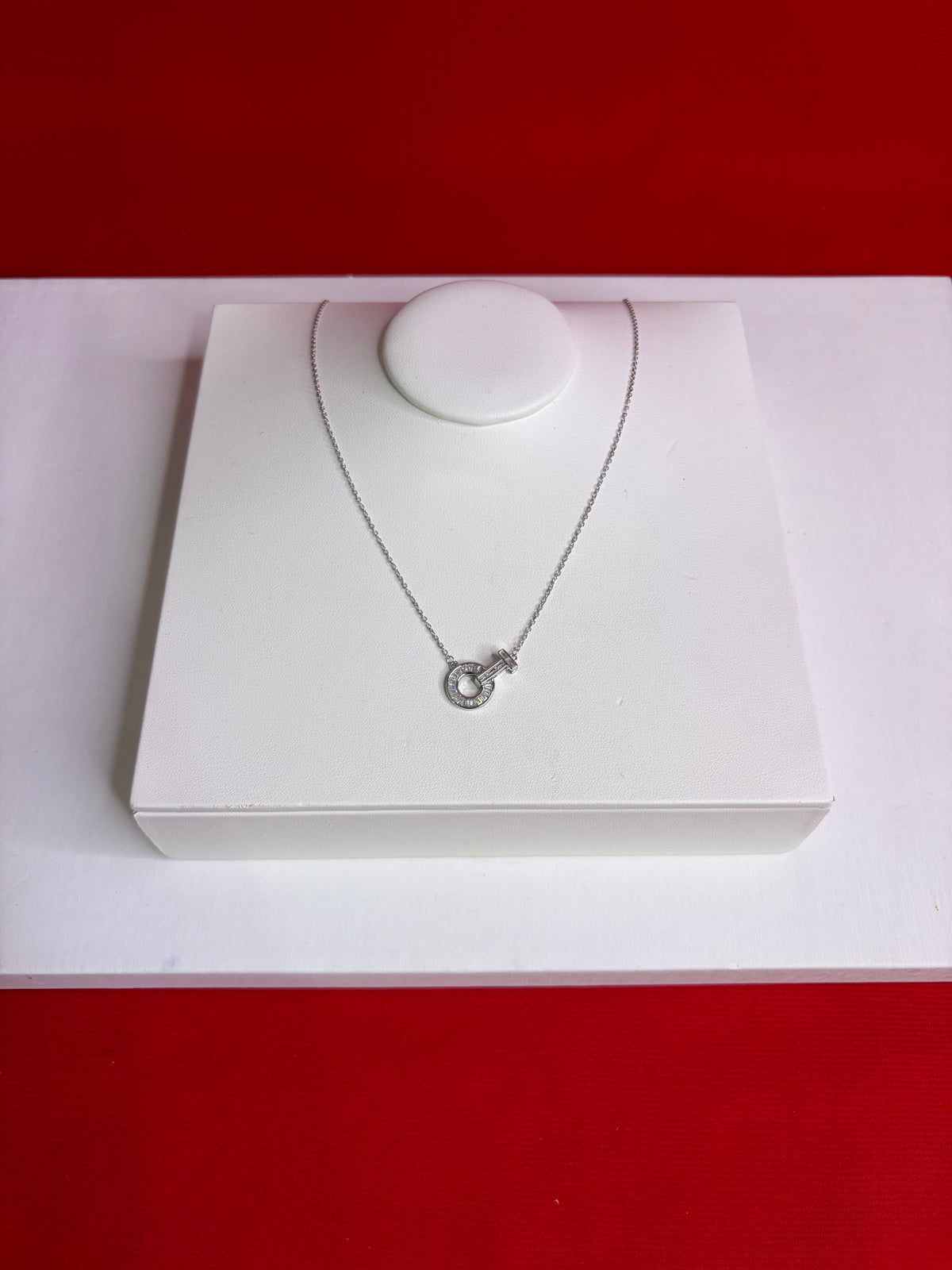 Pure Silver Pendant Necklace (WN178)